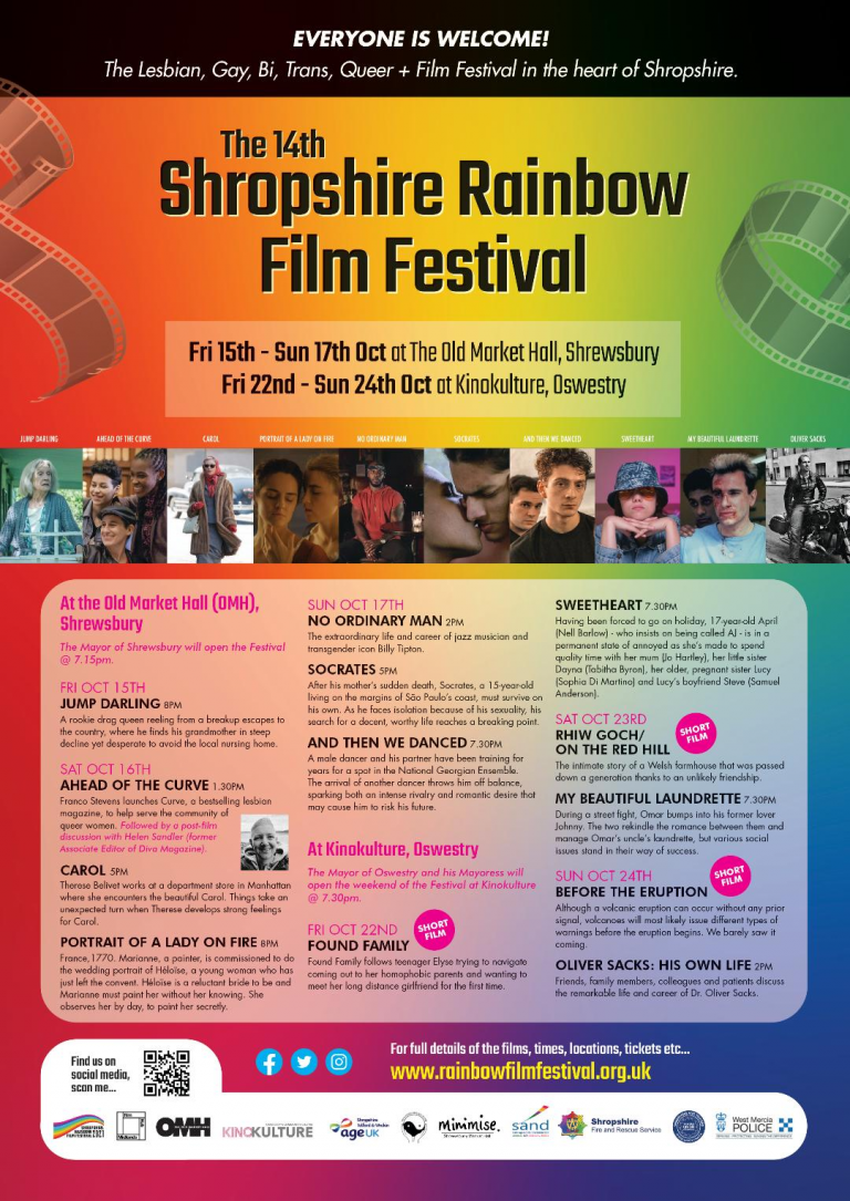 Rainbow Film Festival Shropshire Lgbt Film Festival